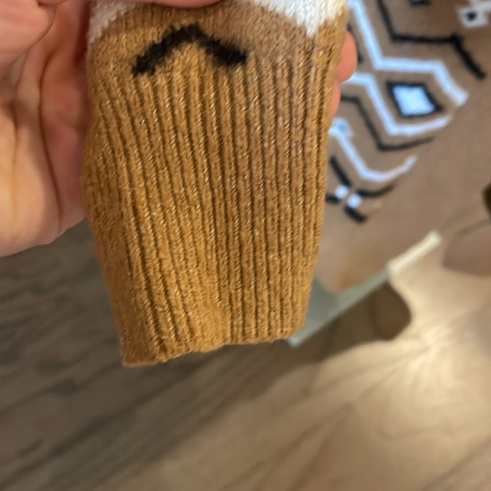 Loft Petite Brown Patterned Open Cardigan - Size … - image 4